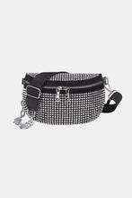 Load image into Gallery viewer, Rhinestone PU Leather Sling Bag
