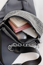 Load image into Gallery viewer, Rhinestone PU Leather Sling Bag
