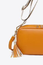 Load image into Gallery viewer, PU Leather Tassel Crossbody Bag
