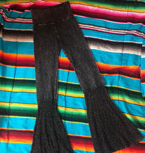 Load image into Gallery viewer, Black Lace Bell Bottoms T-Party
